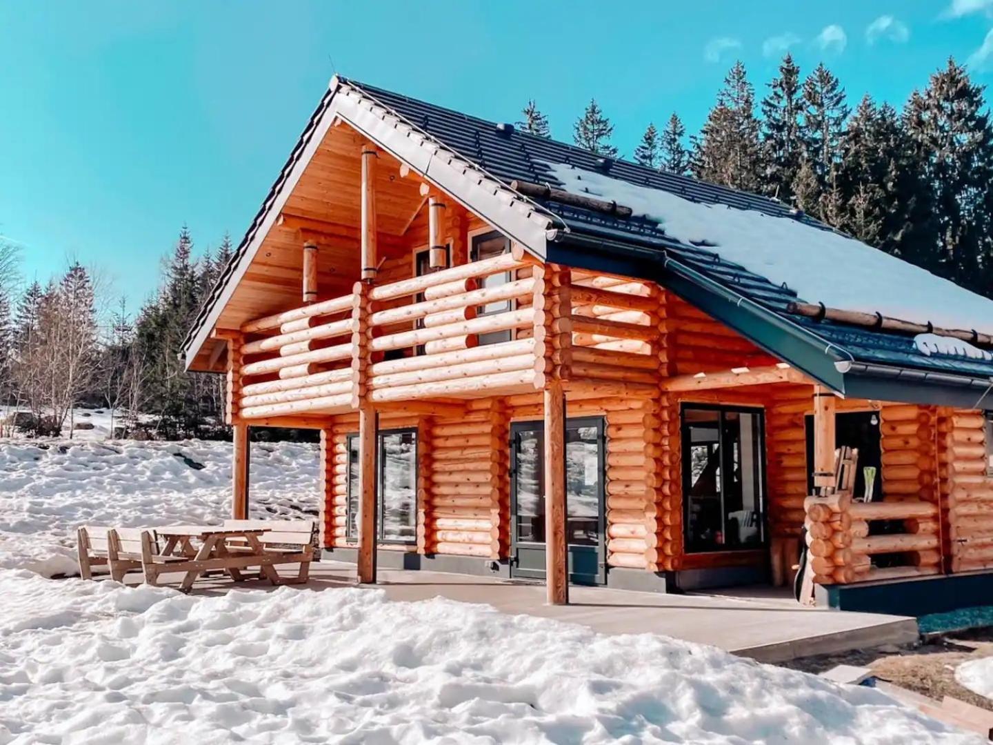 Pur Natur! Wandern Und Skifahren - Trahuetti Premium Lodges Trahutten Exterior photo