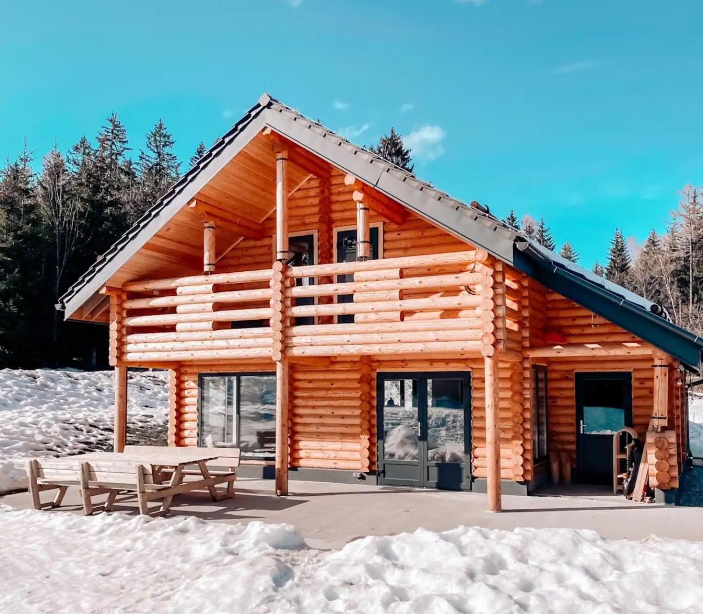 Pur Natur! Wandern Und Skifahren - Trahuetti Premium Lodges Trahutten Exterior photo