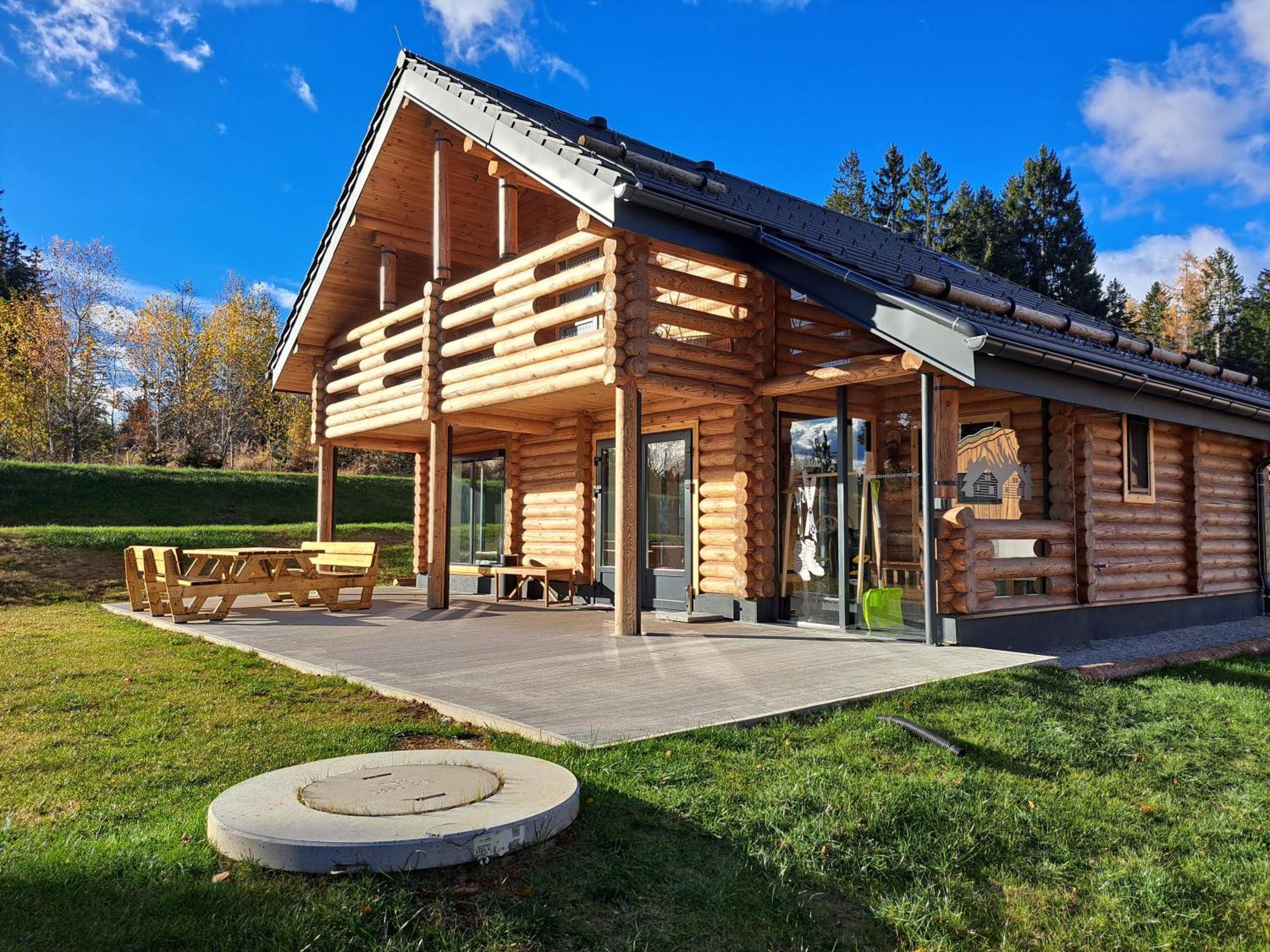 Pur Natur! Wandern Und Skifahren - Trahuetti Premium Lodges Trahutten Exterior photo